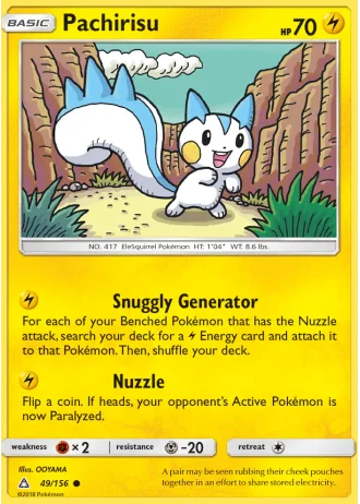 Pachirisu #49/156 — Ultra Prism