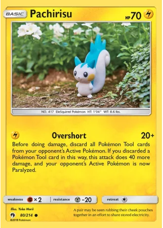 Pachirisu #80/214 — Lost Thunder