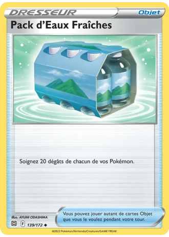 Pack d'Eaux Fraîches #139/172 — Stars Étincelantes
