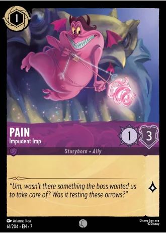 Pain - Impudent Imp #61/204 — Archazia's Island
