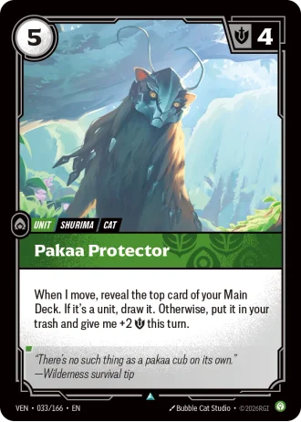 Pakaa Protector #033/166 — Vendetta