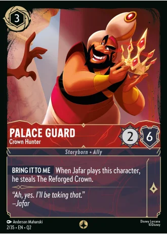 Palace Guard - Crown Hunter #2/35 — Illumineer's Quest: Palace Heist