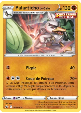 Palarticho de Galar #79 — Règne de Glace