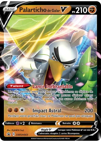 Palarticho de Galar V SWSH043 — Épée & Bouclier Promos