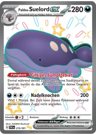 Paldea-Suelord ex #219/91 — Paldeas Schicksale