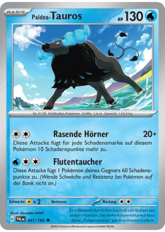 Paldea-Tauros #041/193 — Entwicklungen in Paldea