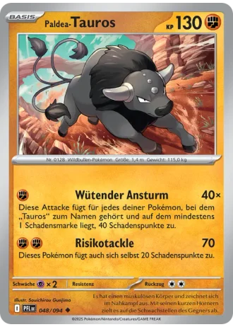 Paldea-Tauros #048/94 — Fatale Flammen