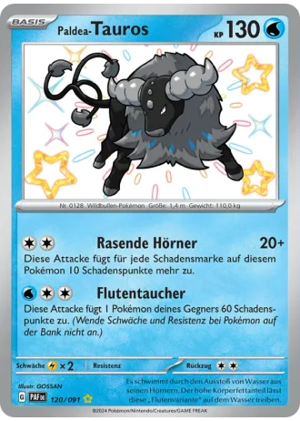 Paldea-Tauros #120/91 — Paldeas Schicksale