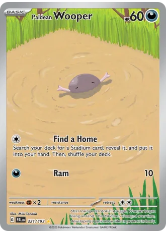 Paldean Wooper #221 — Paldea Evolved
