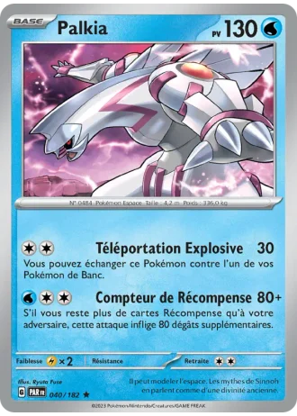 Palkia #040/182 — Faille Paradoxe
