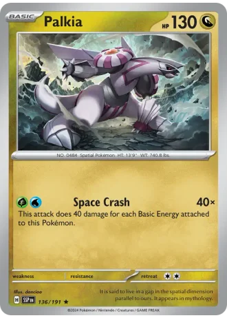 Palkia #136 — Surging Sparks