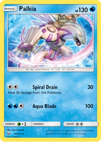Palkia #24 — Shining Legends
