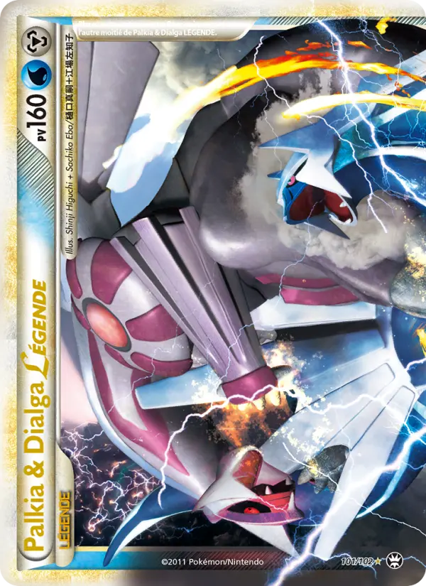 Palkia & Dialga LÉGENDE #101 — Triomphant