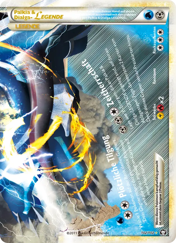 Palkia & Dialga LEGENDE #102 — Triumph