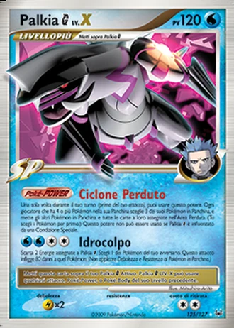 Palkia G LIV.X #125/127 — Platino