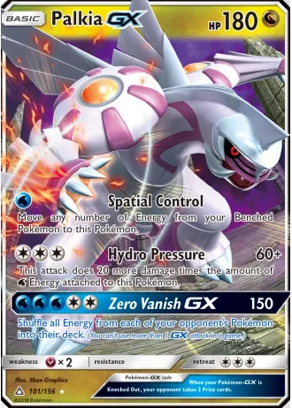 Palkia GX #101 — Ultra Prism