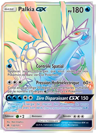 Palkia GX #132/131 — Lumière Interdite