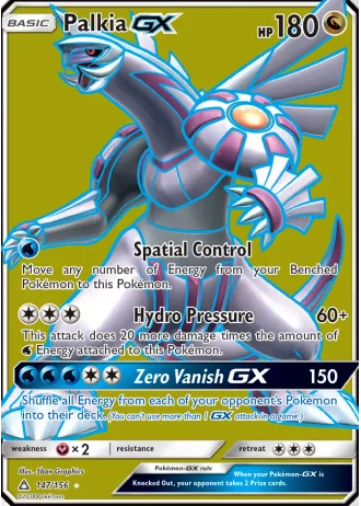 Palkia GX #147 — Ultra Prism