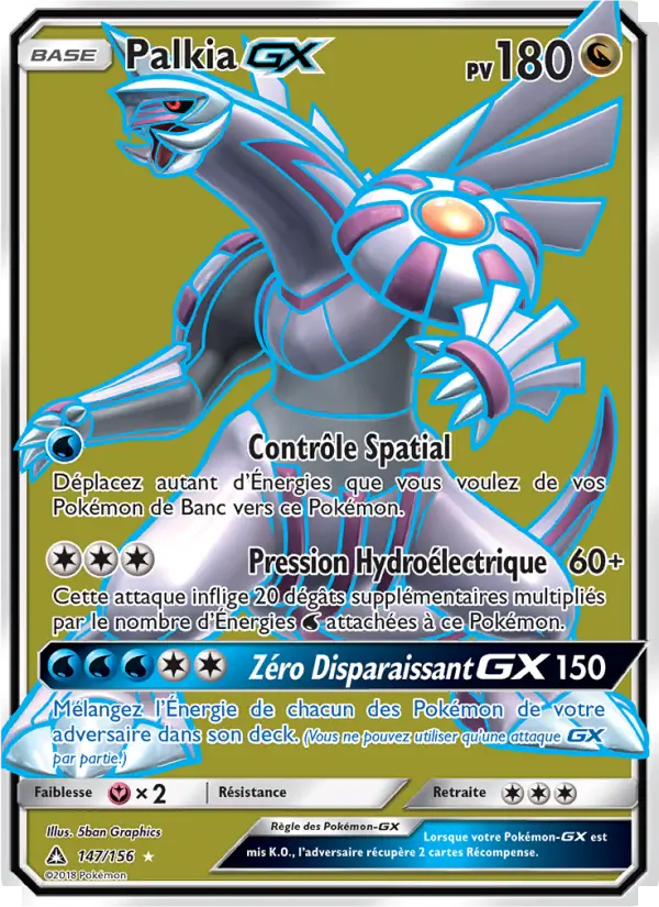 Palkia GX #147 — Ultra-Prisme