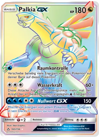 Palkia GX #165 — Ultra-Prisma