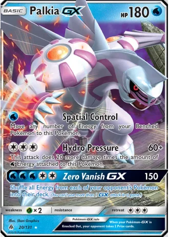 Palkia GX #20/131 — Forbidden Light