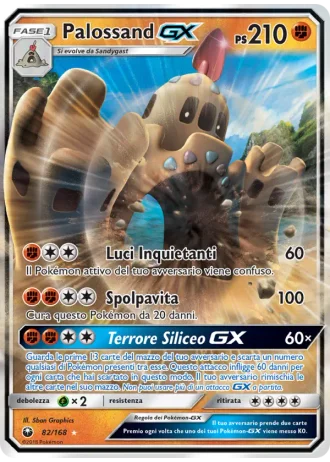 Palossand GX #82/168 — Tempesta Astrale