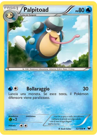 Palpitoad #32/108 — Esploratori delle Tenebre