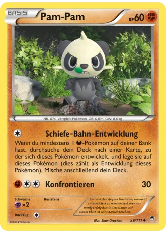 Pam-Pam #59/111 — Fliegende Fäuste