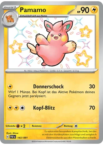 Pamamo #143/91 — Paldeas Schicksale