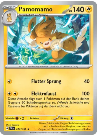 Pamomamo #076/193 — Entwicklungen in Paldea