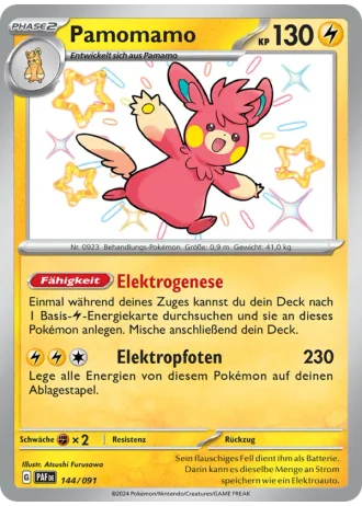 Pamomamo #144/91 — Paldeas Schicksale