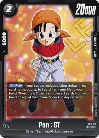 Pan : GT  FB08-113 — Saiyan's Pride (FB08)