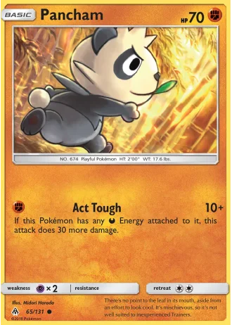Pancham #65/131 — Forbidden Light