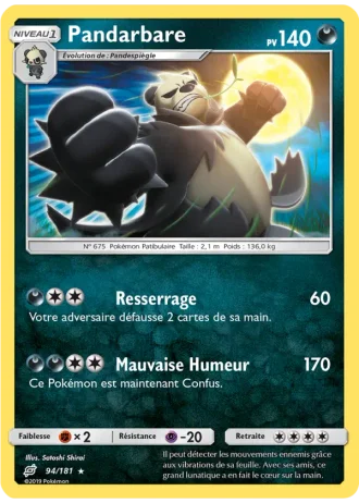 Pandarbare #94/181 — Duo de Choc
