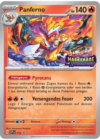 Panferno #116 — Karmesin & Purpur Promos