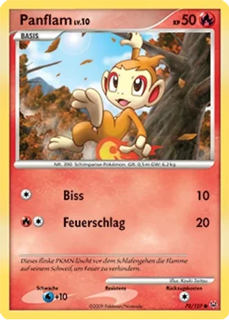 Panflam #70/127 — Platin