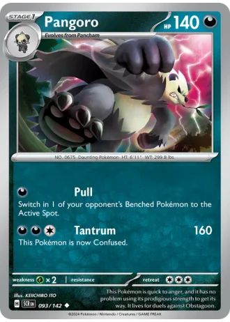 Pangoro #093 — Stellar Crown