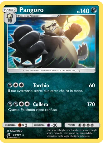 Pangoro #94 — Gioco di Squadra