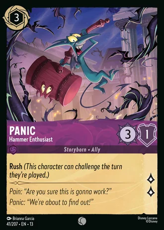 Panic - Hammer Enthusiast #41/261 — Attack of the Vine!