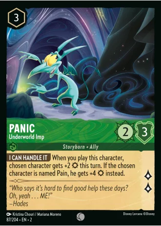 Panic - Underworld Imp #87/204 — Rise of the Floodborn