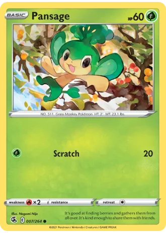 Pansage #7 — Fusion Strike