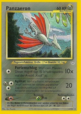 Panzaeron (1. Edition) #23/64 — Neo Revelation (1. Edition)