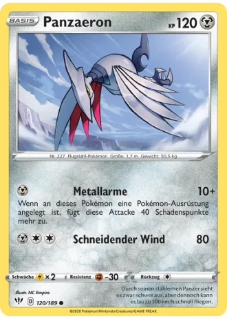 Panzaeron #120/189 — Flammende Finsternis