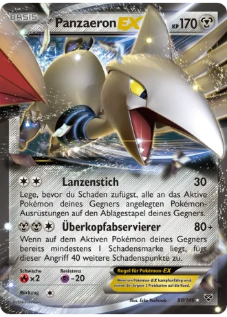 Panzaeron EX #80/146 — XY