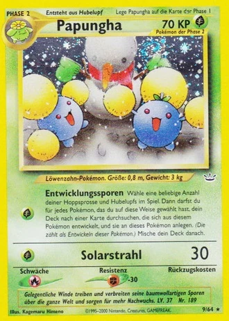 Papungha (1. Edition) #9/64 — Neo Revelation (1. Edition)