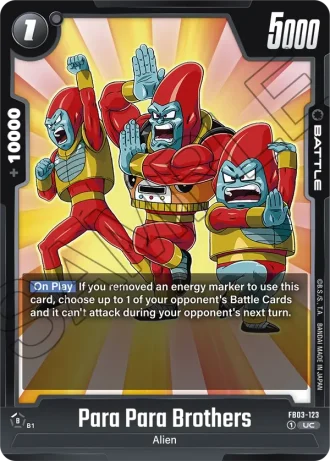 Para Para Brothers  FB03-123 — Raging Roar (FB03)