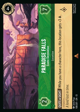 Paradise Falls - Exotic Destination #108/261 — Attack of the Vine!