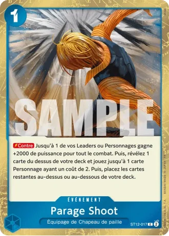 Parage Shoot (ST12-017) (Reprint) — ONE PIECE CARD THE BEST vol.2 (PRB02)