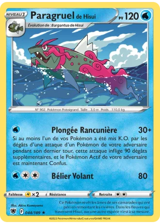 Paragruel de Hisui #044/189 — Astres Radieux