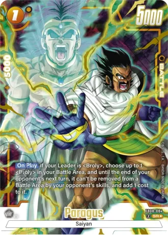 Paragus (Alternative Art) FB08-084 — Saiyan's Pride (FB08)